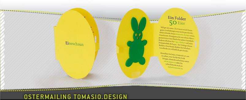 Ostermailing f&uuml;r tomasio.design